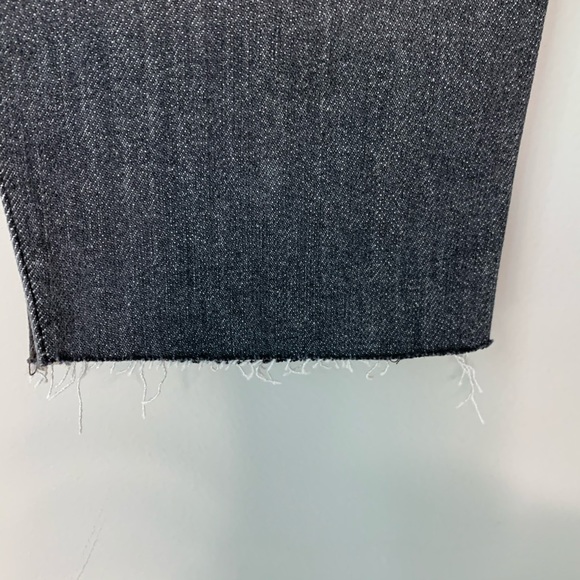 NWT Levi's wedgie skinny jean ravens wing fray hem - Picture 6 of 16